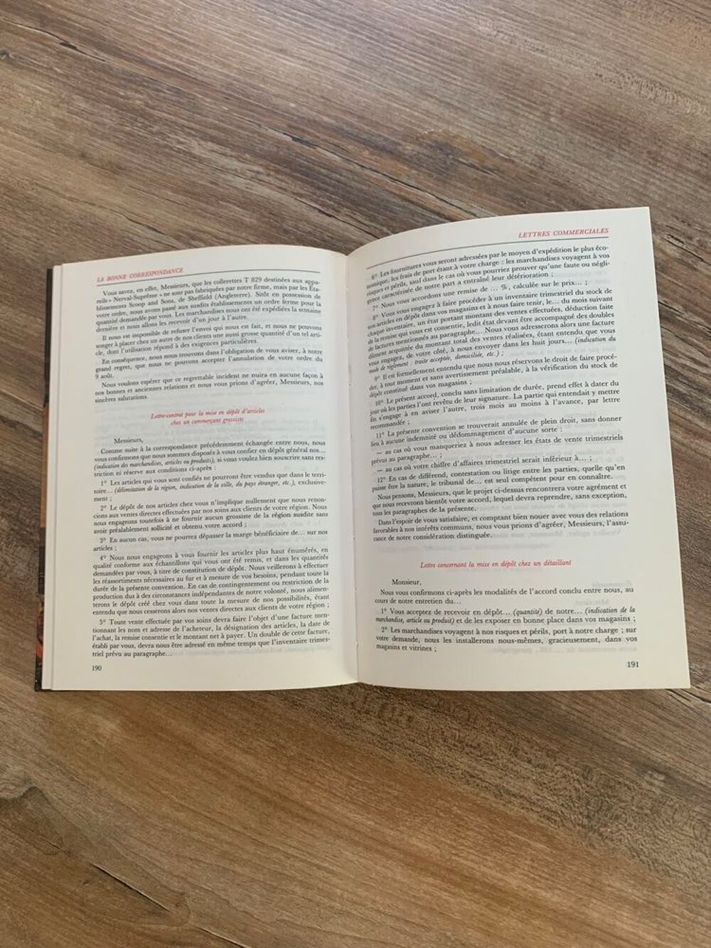 Livre " La bonne correspondance " - H Livres et BD
