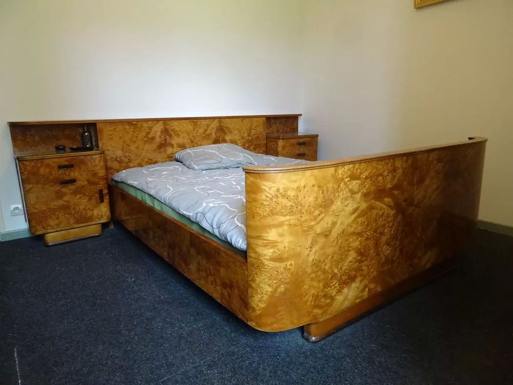 Chambre 5 pi&egrave;ces, art d&eacute;co Jules LELEU 1930 Meubles