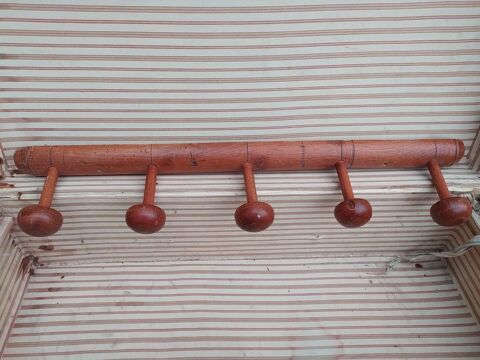 Ancien Porte Manteau Bois 5 Pat�res 1 Loches (37)
