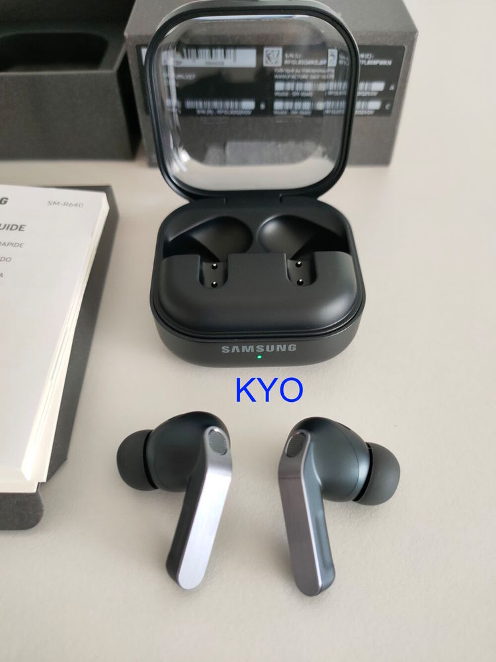 SAMSUNG Galaxy Buds4 Pro, oreillettes Bluetooth noir Black Audio et hifi