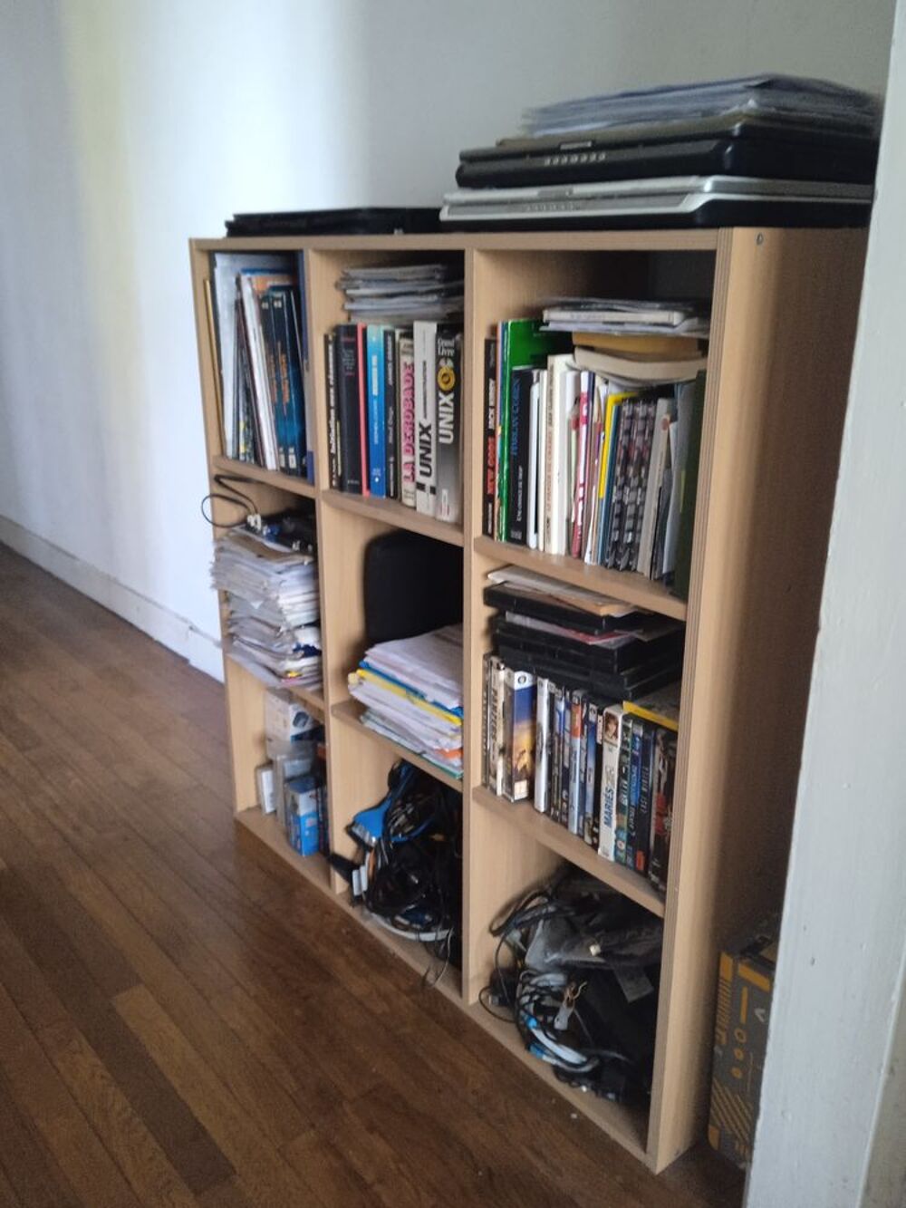 meuble 9 cases type ikea kallax Meubles