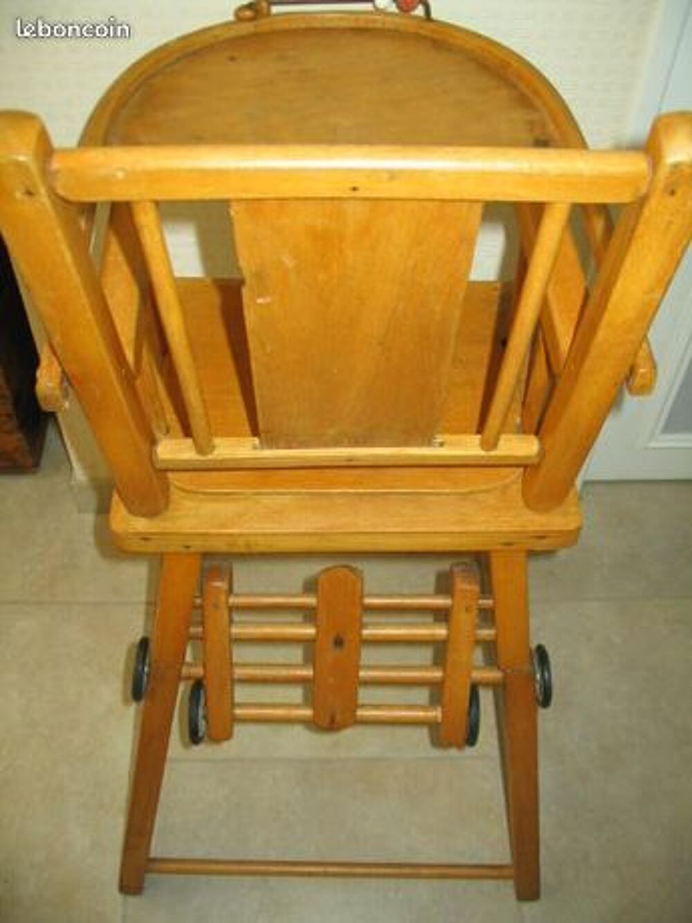 CHAISE b&eacute;b&eacute; en HETRE Mobilier enfants