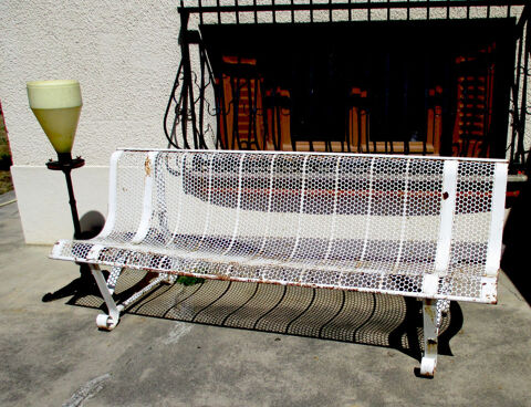 Banc de jardin ancien 1945/50 Malaval Ren� (Troc possible) 0 Saint-�lix-le-Ch�teau (31)