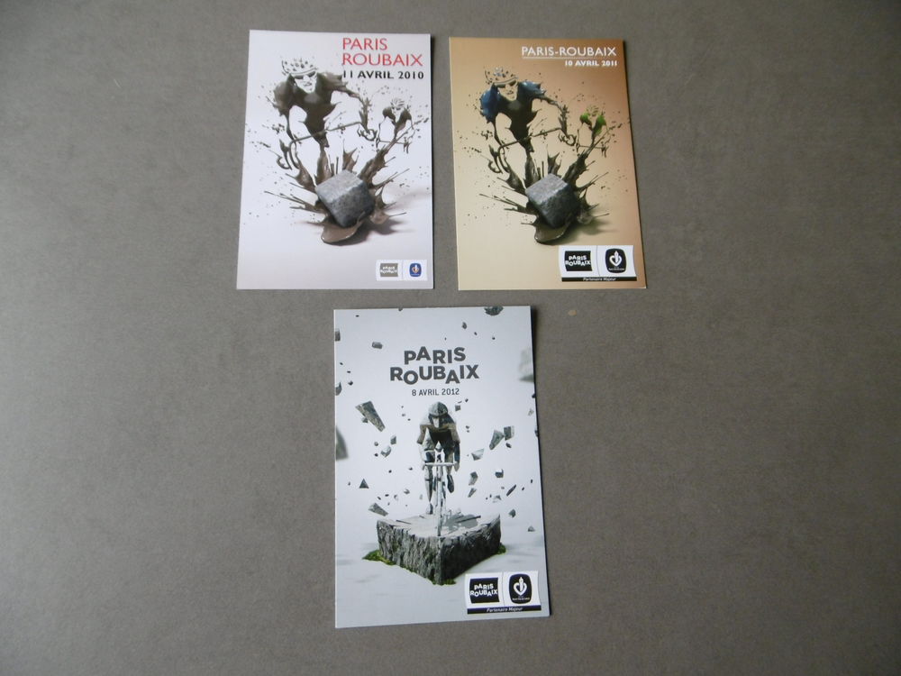 Lot de 10 cartes postales PARIS-ROUBAIX neuves 