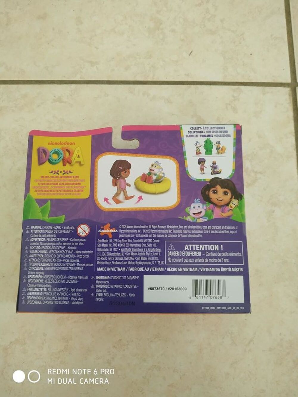 Coffret d'aventure exp&eacute;dition aquatique -Dora- (Neuf) Jeux / jouets