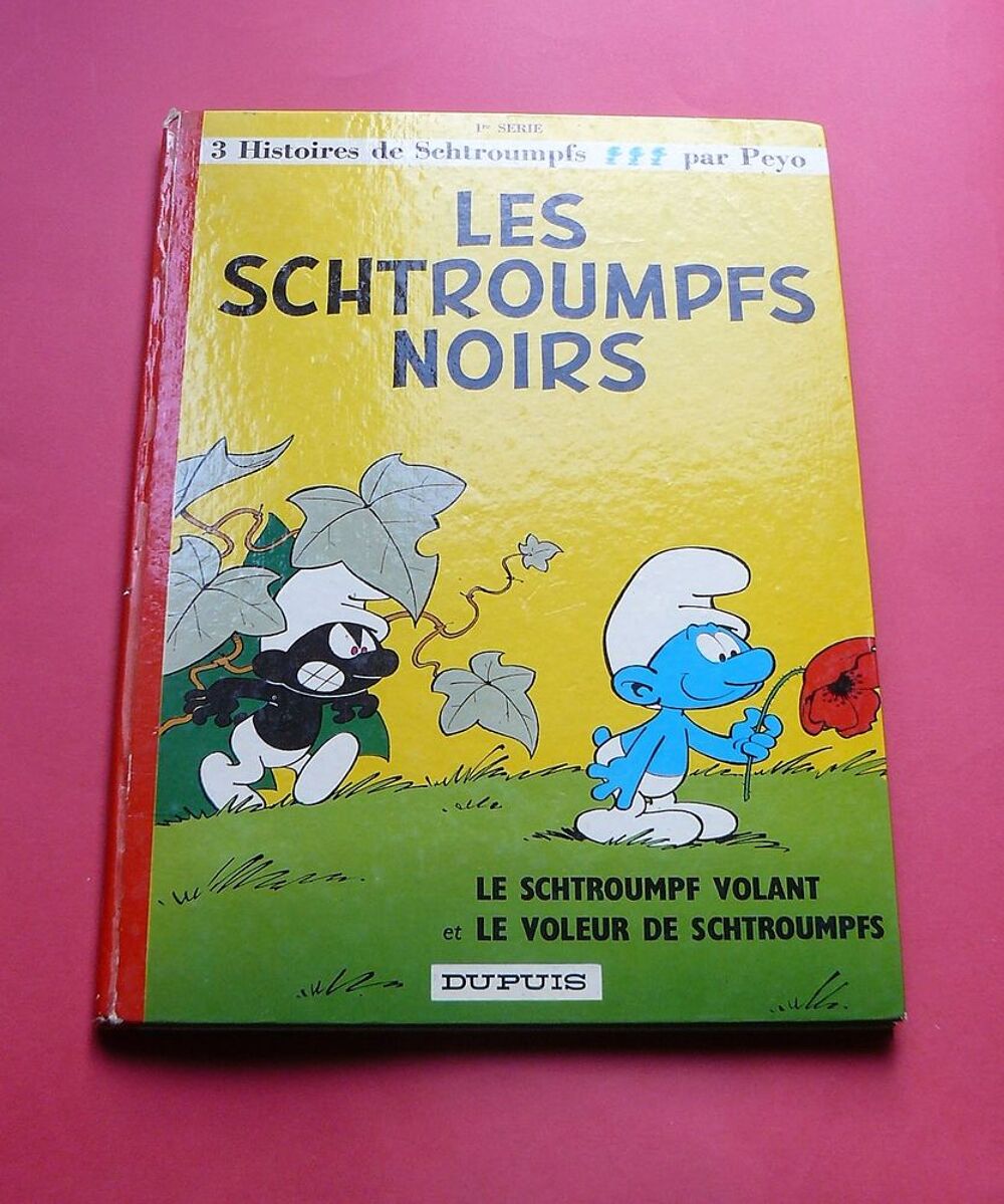 Les Schtroumpfs : Les Schtroumpfs noirs - PEYO - 1972 Livres et BD