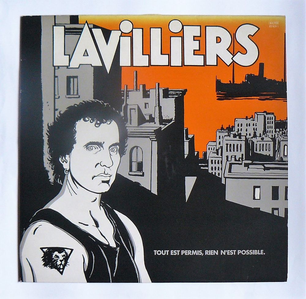 LP Bernard LAVILLIERS : Tout est permis, tous est possible CD et vinyles