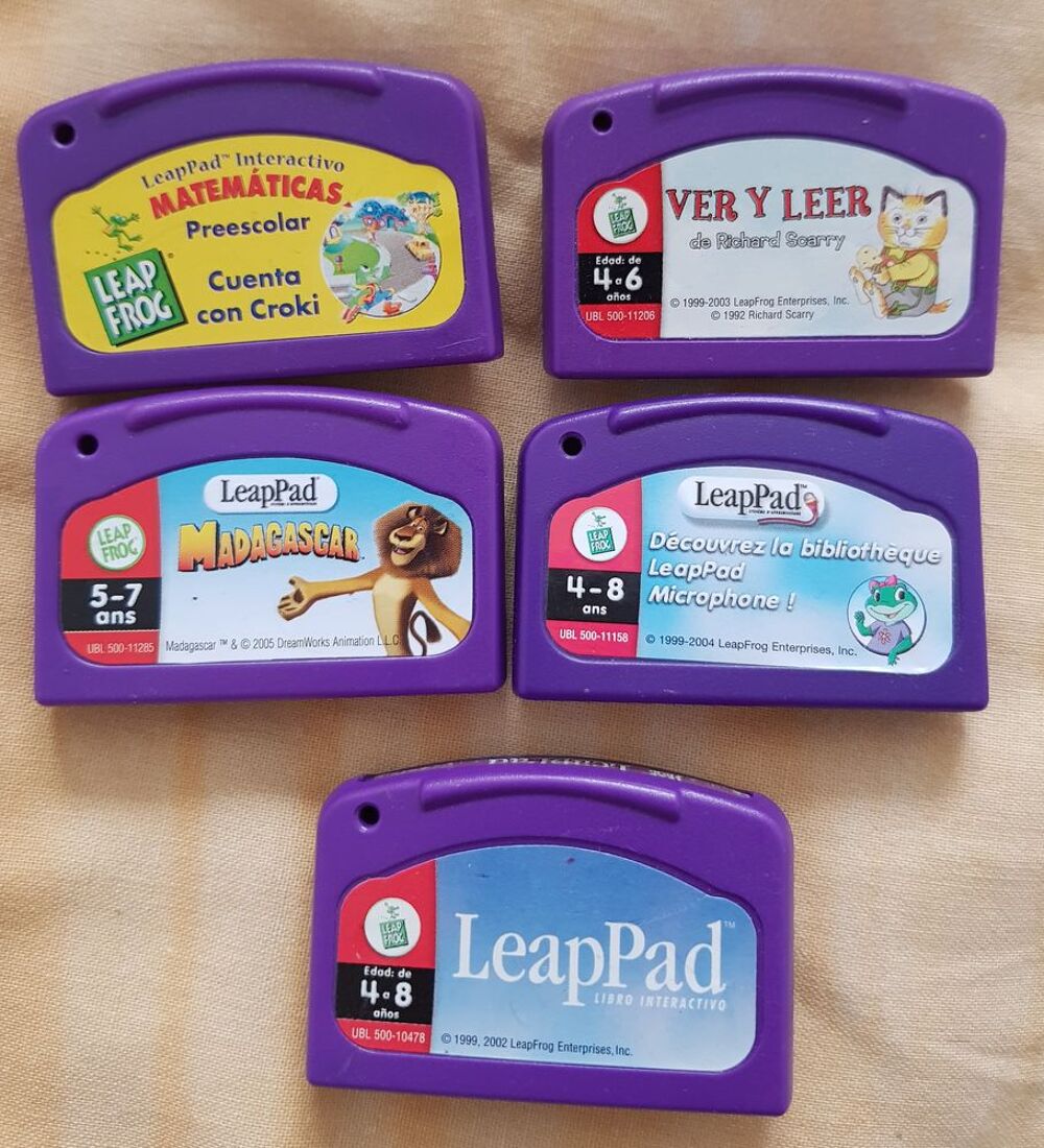 Jeux jouet leapad livre leapfrog console enfant Jeux / jouets