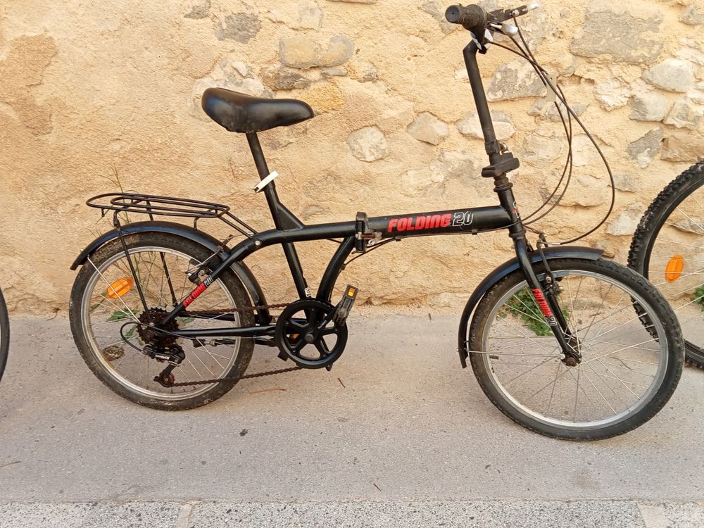 Velo pliant folding 20 carrefour best sale