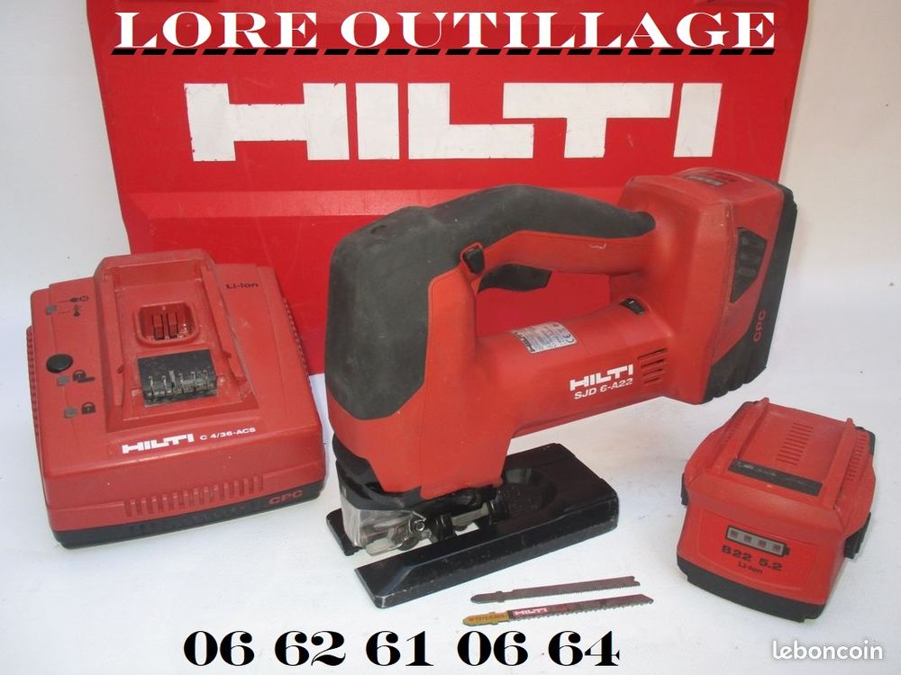 HILTI SJD 6-A22 - Scie sauteuse Bricolage