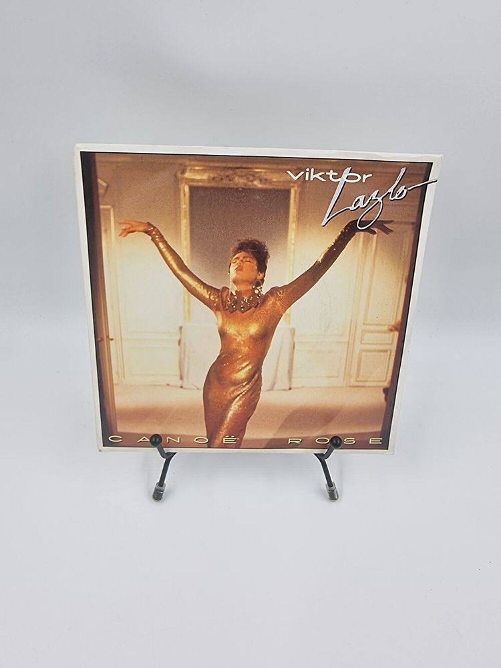 Vinyle 45 tours Viktor Lazlo : Cano&euml; Rose avec fourreau CD et vinyles