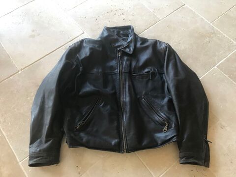 Blouson de moto en cuir 90 Salazac (30)