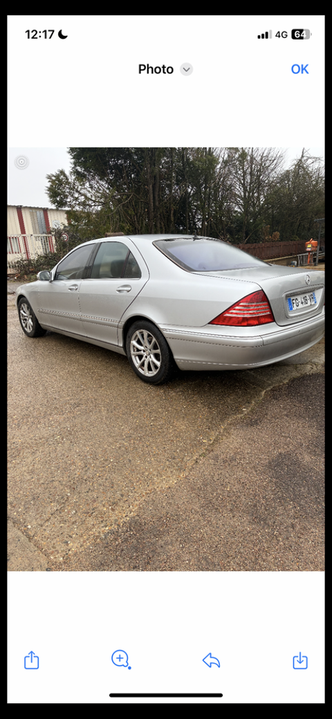 Mercedes Classe S S 400 CDI A 2004 occasion Nice 06200