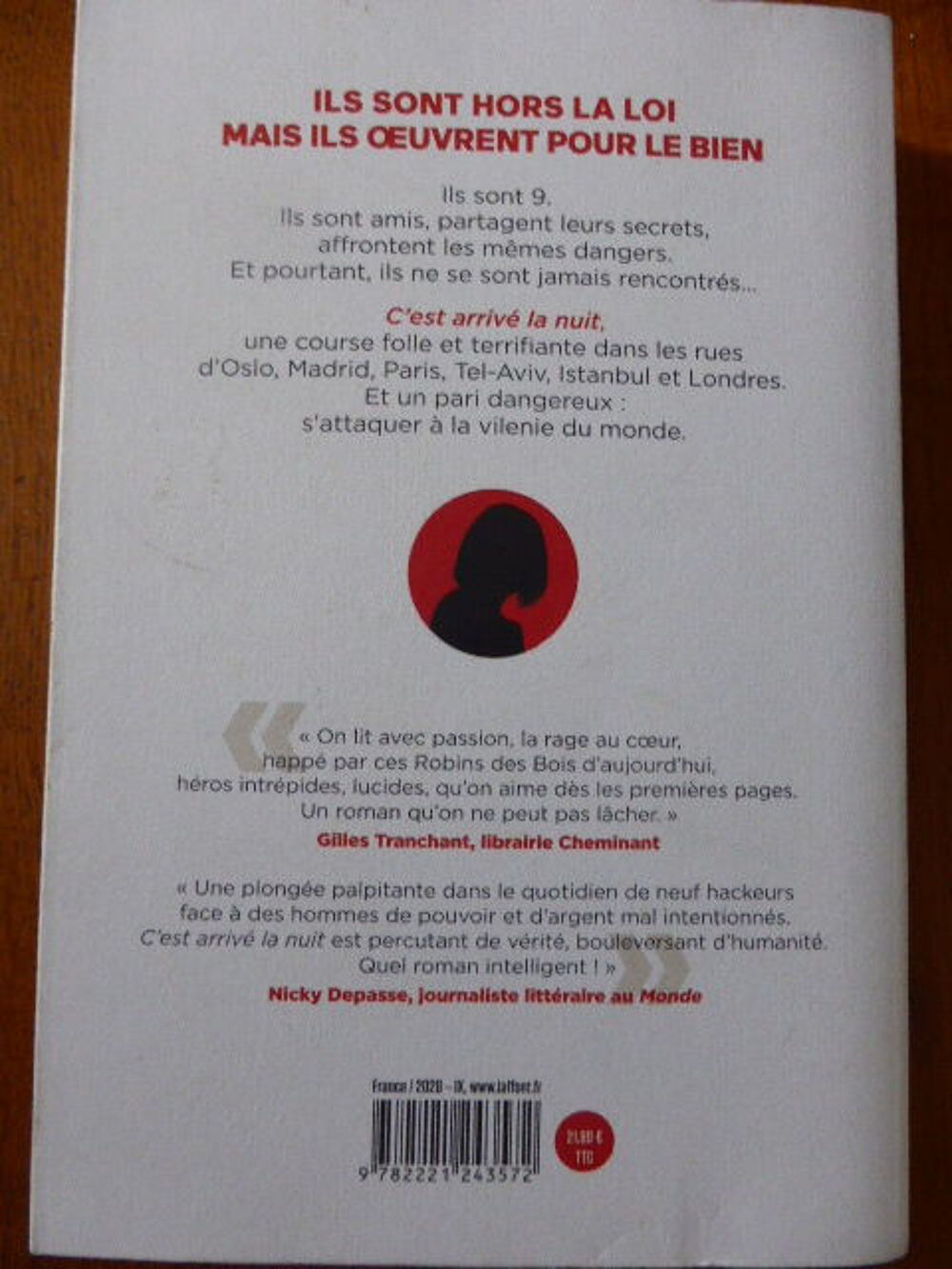 C'est arriv&eacute; la nuit Marc Levy Livres et BD