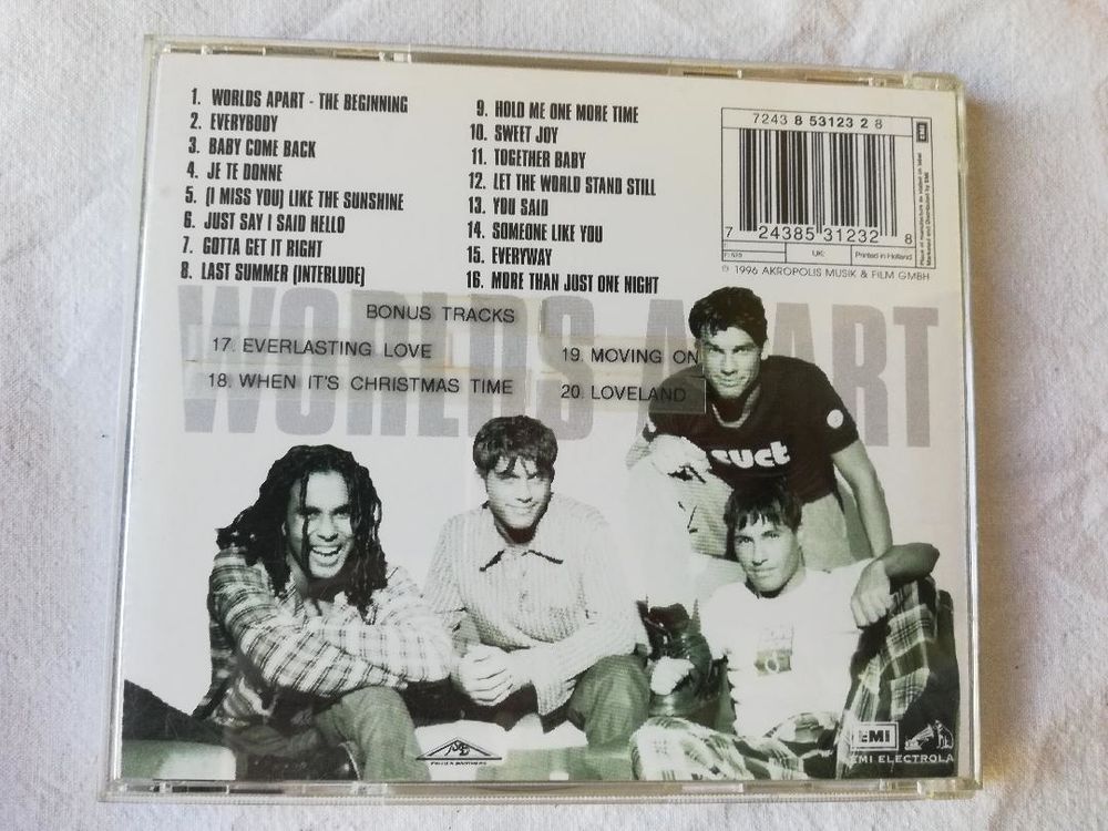 CD des Worlds Apart CD et vinyles
