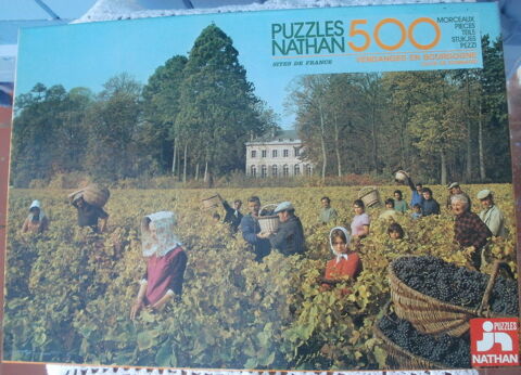 Puzzle : les vendanges de Bourgogne (500 pices) - Nathan 7 Montauban (82)