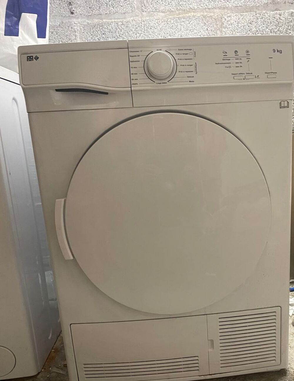 S&egrave;che linge &agrave; condensation Electroménager