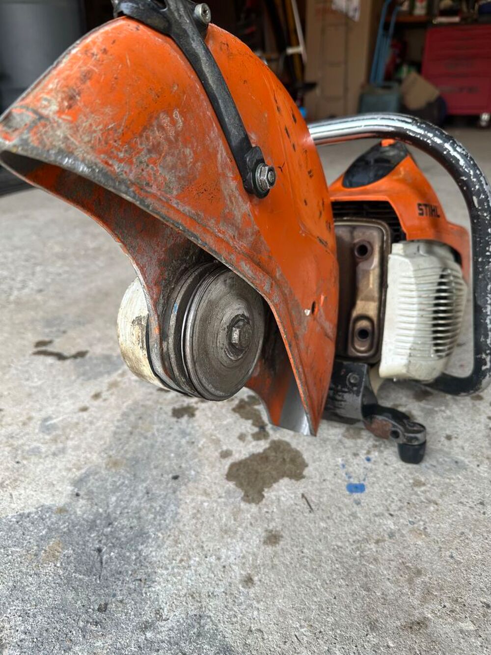 Meuleuse essence &Oslash; 350 STIHL TS 420 Bricolage