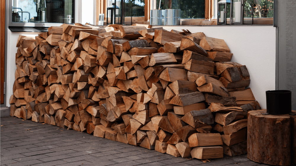 Bois de chauffage sec Jardin