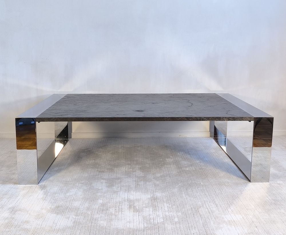 ? Exceptionnelle table basse ?'RING'' sign&eacute;e ORSENIGO Meubles