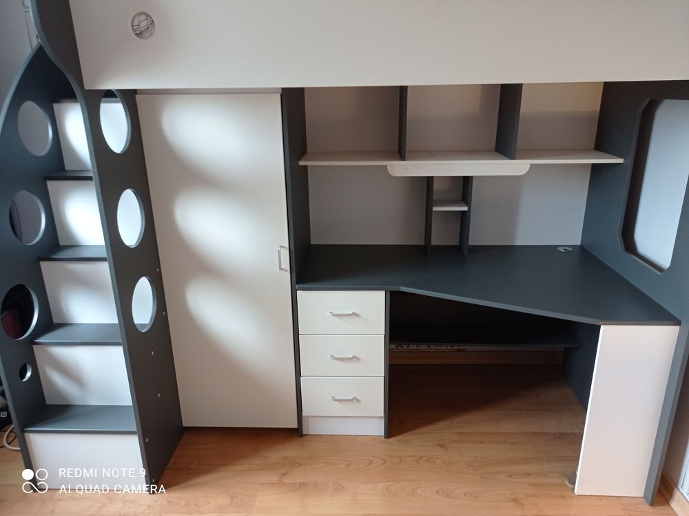 LIT-BUREAU MEZZANINE Mobilier enfants