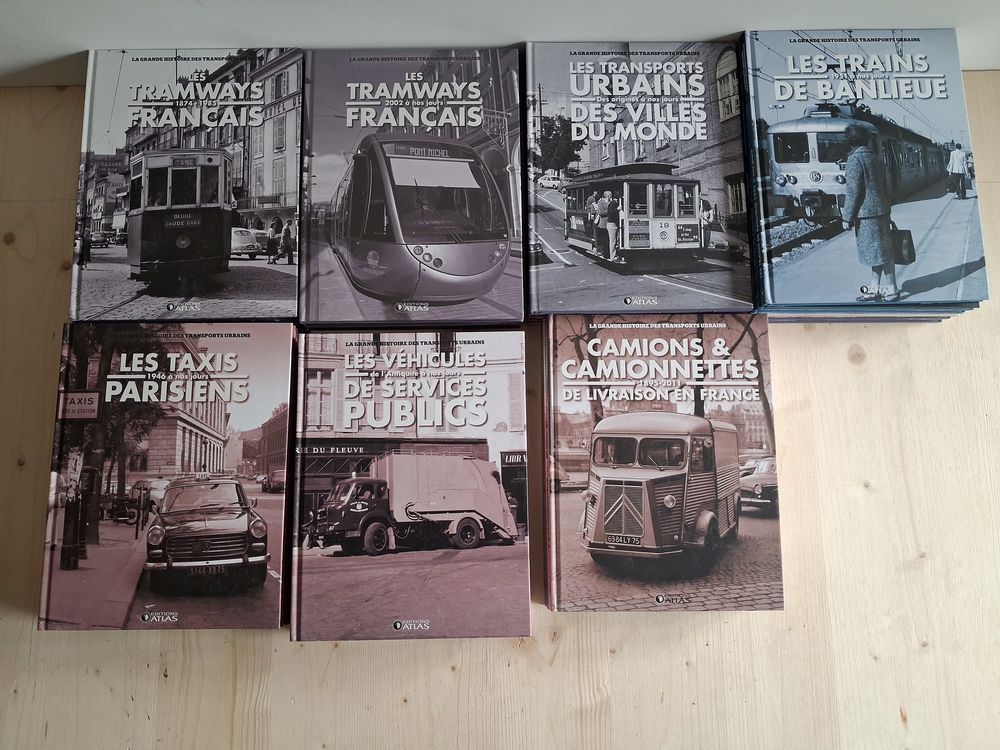 Livre d'histoire des transports urbains- ATLAS Livres et BD
