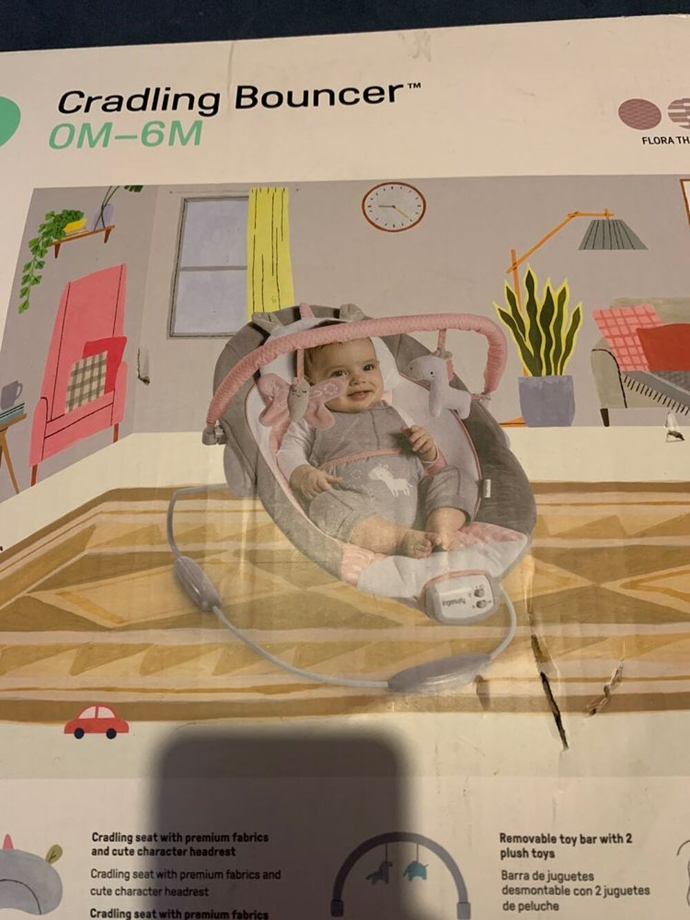 Transat b&eacute;b&eacute; vibreur Puériculture
