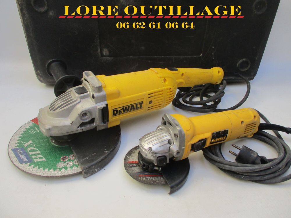 DeWALT DWE492 + D28111 Disqueuse Bricolage