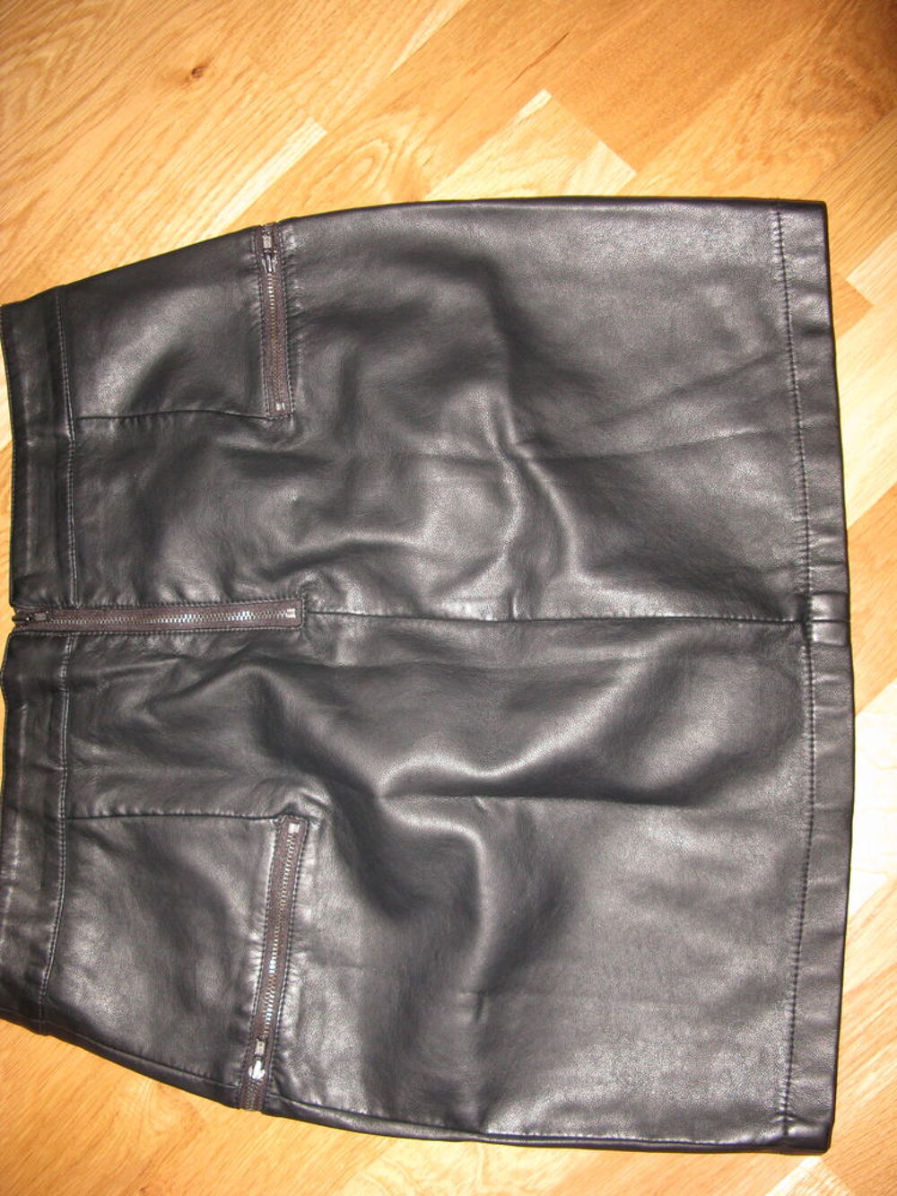 jupe imitation cuir Vêtements