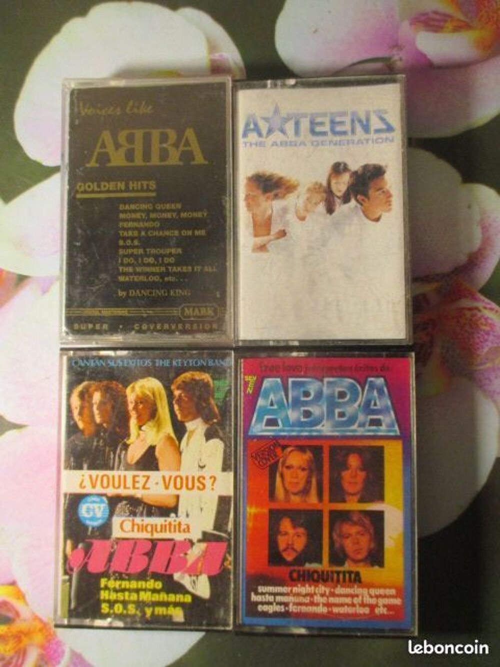 Cassettes audio Reprises du groupe ABBA CD et vinyles