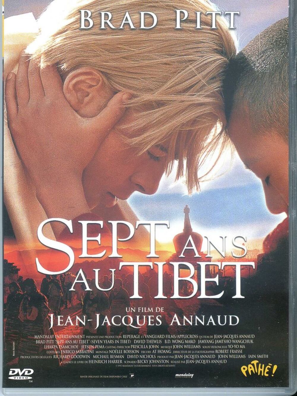 Sept ans au Tibet, DVD et blu-ray