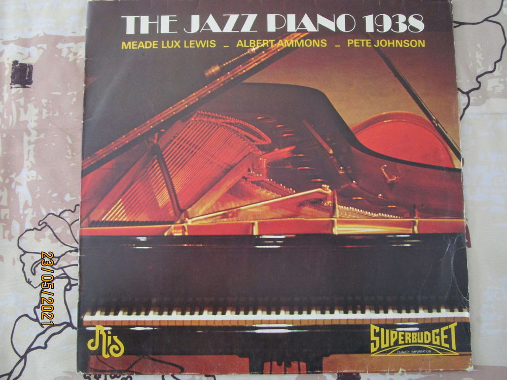 disque vinyle de jazz piano 1938 CD et vinyles