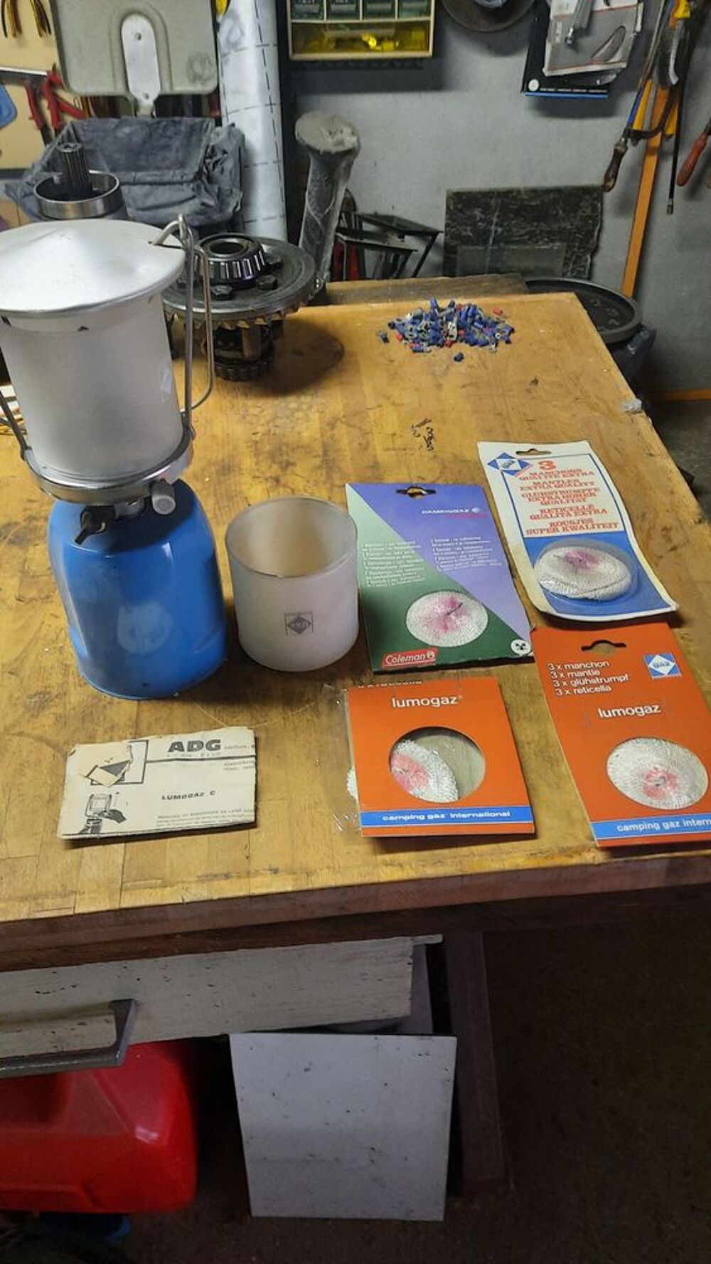 Lumi&egrave;re de camping Bricolage