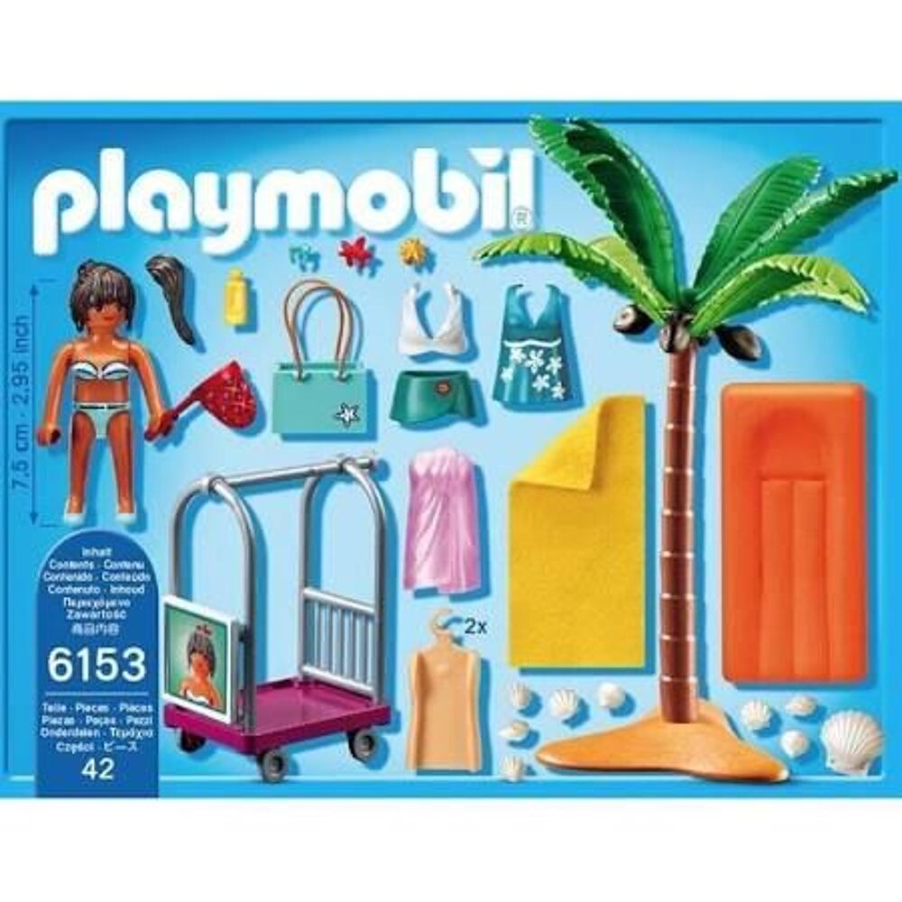 Playmobil Top mod&egrave;le avec tenues de plage 6153 Jeux / jouets