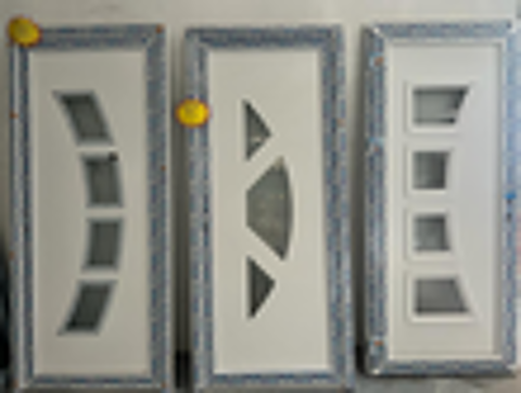 Portes d'entr&eacute;e PVC/ALU sur mesure Bricolage
