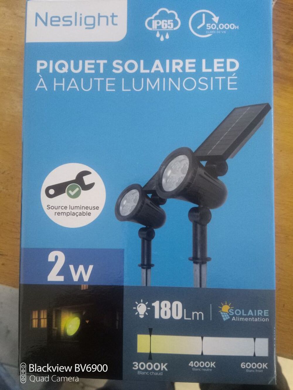 500 piquets spot solaire a led Bricolage