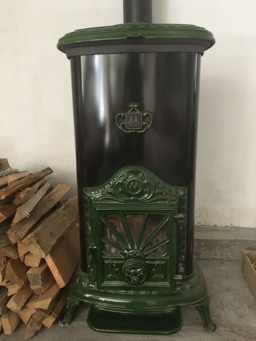 Poêle à Bois Franco Belge Ancien Achetez poêle à bois poêle occasion, annonce vente à Bures-les-Monts (14)  WB165408818