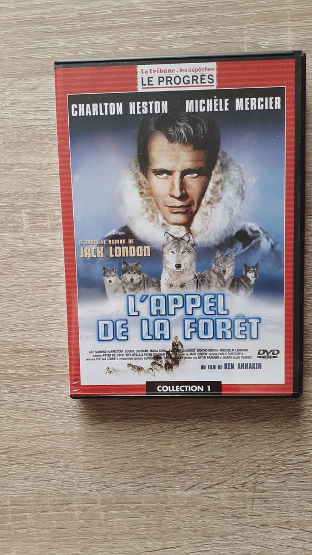  "L'APPEL DE LA FORET " DVD av Charlton Heston DVD et blu-ray