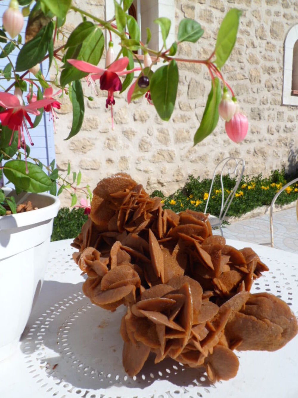 Superbe ROSE des SABLES 8 KGS! Décoration