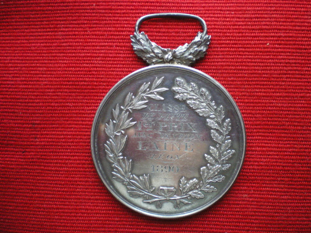 M&eacute;daille de l'Ecole Nationale de Musique de Roubaix. 
