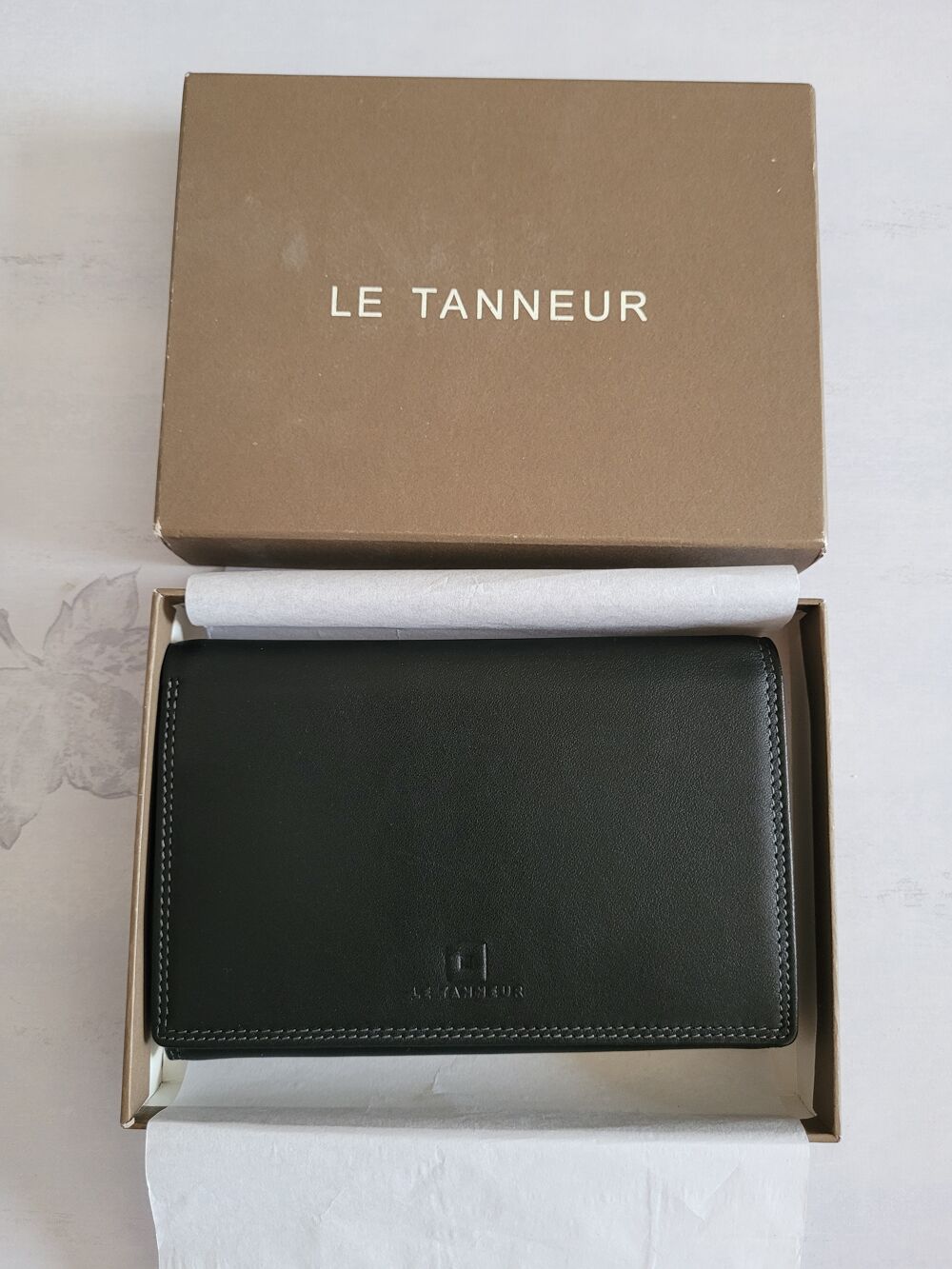 Porte feuille porte carte Le Tanneur Maroquinerie