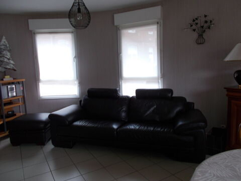 Canap en cuir marron 800 Douai (59)