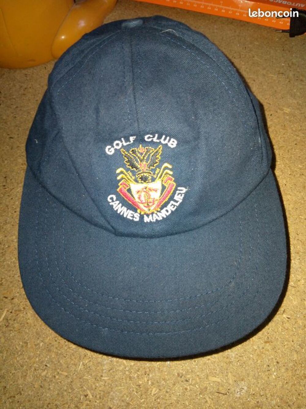 casquette golf club Cannes Mandelieu Vêtements