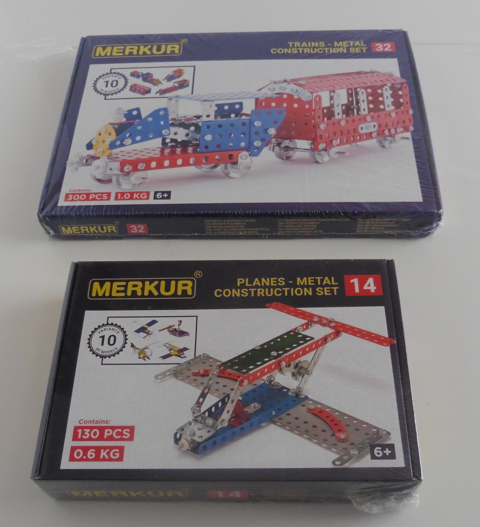 2 Coffrets Merkur  jeux de construction mtallique en kit 49 Talant (21)