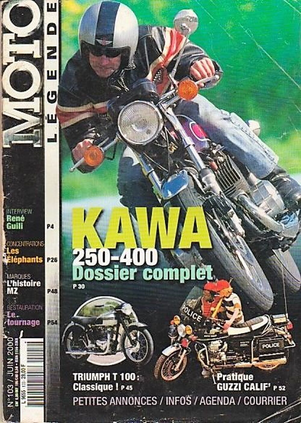 ML 103 PONS KAWASAKI 250-400 3cyl 2T TRIUMPH T100 DKW IFA MZ Livres et BD