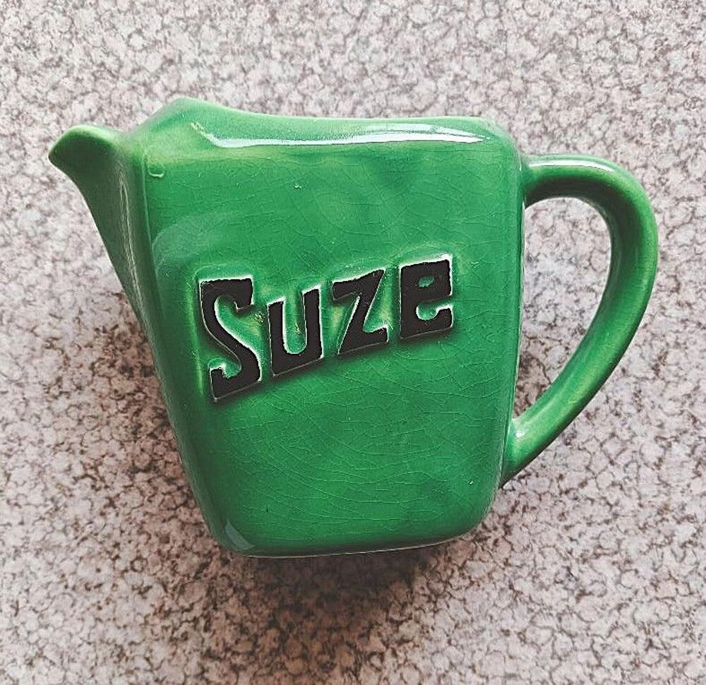 Pichet SUZE vert ann&eacute;es 60 Décoration