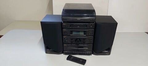Chaîne HI-FI AKAI  MX68 complète avec Télécommande / Notice 70 Cellule (63)
