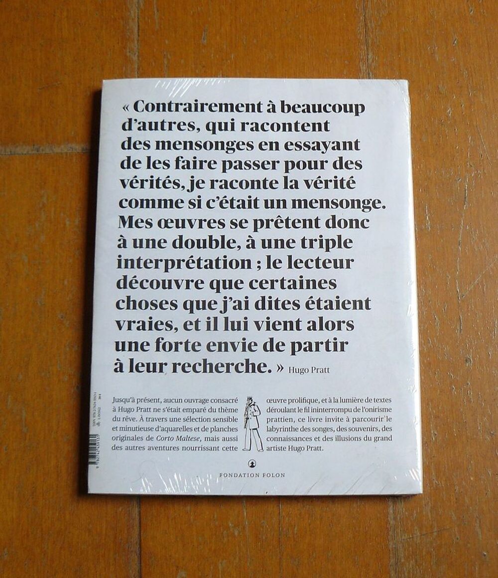 Hugo Pratt, Les Chemins Du R&ecirc;ve - Avec une affiche de Corto Livres et BD