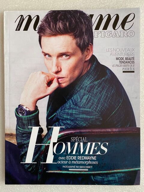 MADAME FIGARO n�22588 24/03/2017 EDDIE REDMAYNE/ SPECIAL HOM 7 Jou�-l�s-Tours (37)