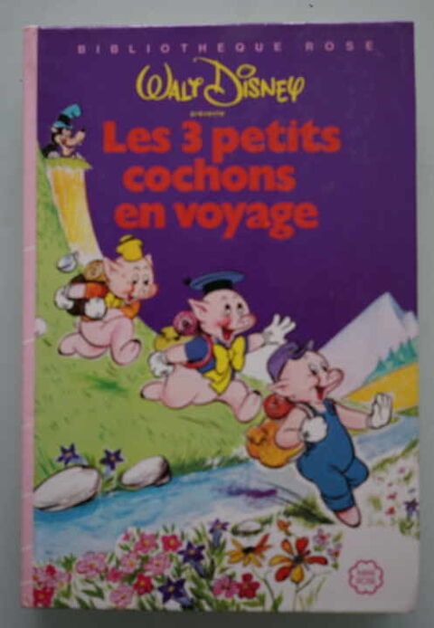 bibliotheque rose - les 3 petits cochons en voyage - 1976 0 Foug�res (35)
